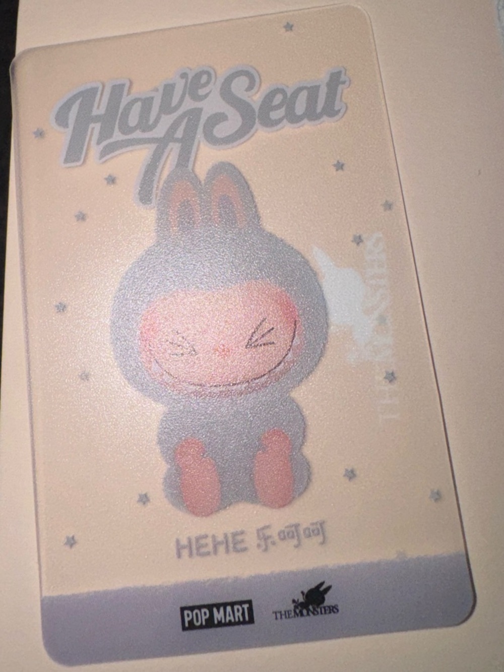 AUTHENTIC Pop Mart Labubu “Have A Seat” Series – HEHE (Confirmed) - Picture 7 of 7